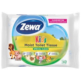 Zewa Kids Nedves toalettpapír 42db